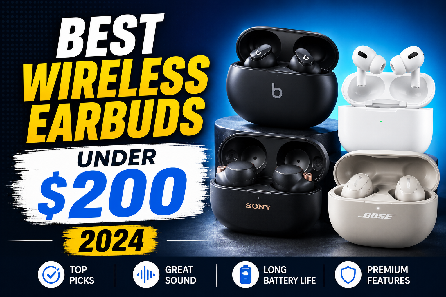 Best wireless earbuds for 2024
