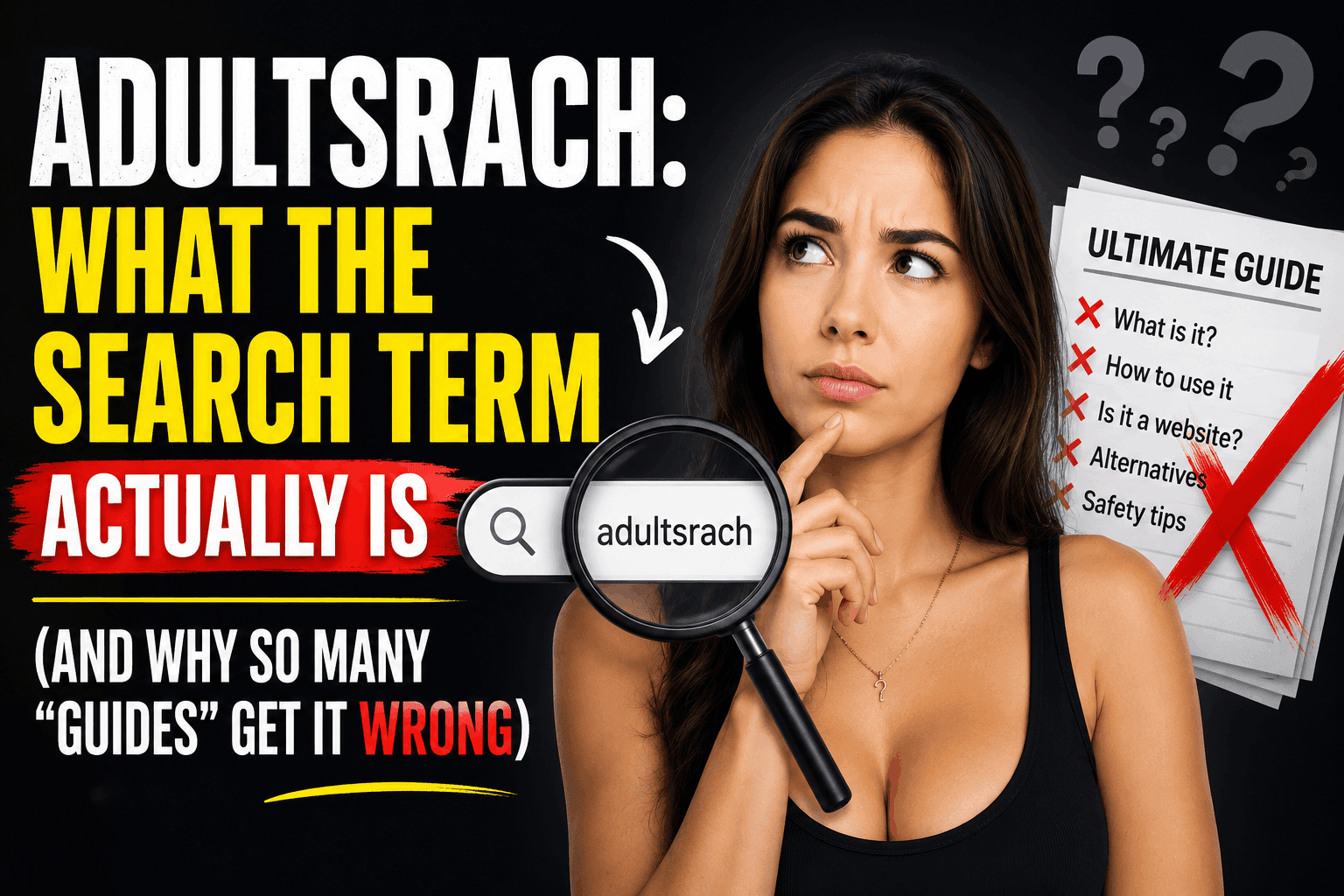 Adultsrach: What the Search Term Actually Is (And Why So Many “Guides” Get It Wrong)
